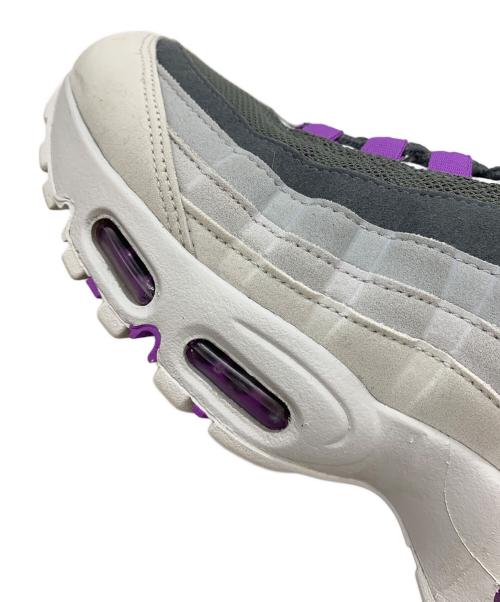 NIKE（ナイキ）NIKE (ナイキ) NIKE AIR MAX 95 BIG BUBBLE パープル×グレー サイズ:27の古着・服飾アイテム
