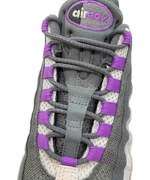 NIKE（ナイキ）NIKE (ナイキ) NIKE AIR MAX 95 BIG BUBBLE パープル×グレー サイズ:27の古着・服飾アイテム
