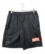 F.C.R.B.×MARVELエフシーレアルブリストル×マーベル）の古着「ショートパンツ」｜ブラック