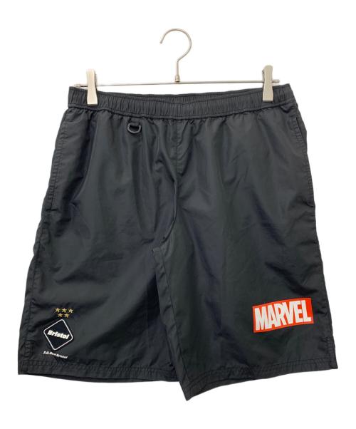 F.C.R.B.（エフシーレアルブリストル）F.C.R.B. (エフシーレアルブリストル) MARVEL (マーベル) ショートパンツ ブラック サイズ:Mの古着・服飾アイテム