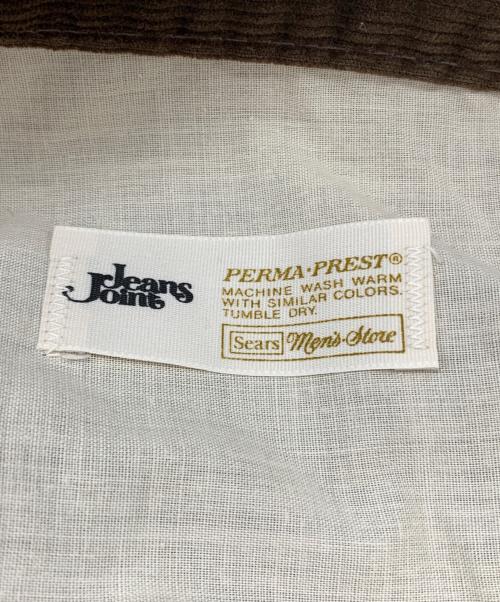 Sears（シアーズ）Sears (シアーズ) コーデュロイフレアパンツ ブラウン サイズ:不明の古着・服飾アイテム