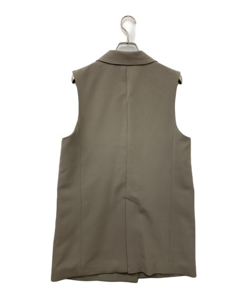 LEPSIM（レプシム）LEPSIM (レプシム) Ｗクロスダブルジレ チャコールグレー サイズ:Fの古着・服飾アイテム