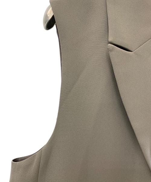 LEPSIM（レプシム）LEPSIM (レプシム) Ｗクロスダブルジレ チャコールグレー サイズ:Fの古着・服飾アイテム