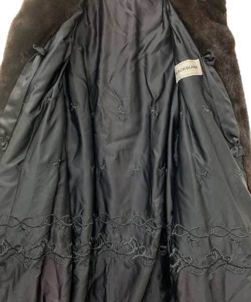 BLACK GLAMA（ブラックグラマ）BLACK GLAMA (ブラックグラマ) ミンクコート ブラウン サイズ:Fの古着・服飾アイテム