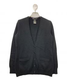 RALPH LAUREN（ラルフローレン）の古着「薄手カーディガン」｜ブラック