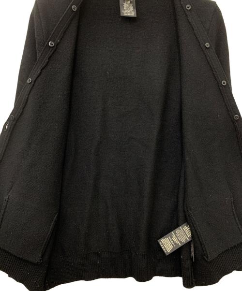 RALPH LAUREN（ラルフローレン）RALPH LAUREN (ラルフローレン) 薄手カーディガン ブラック サイズ:Sの古着・服飾アイテム