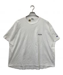 Champion×holiday（チャンピオン×ホリデー）の古着「コラボTシャツ」｜ホワイト