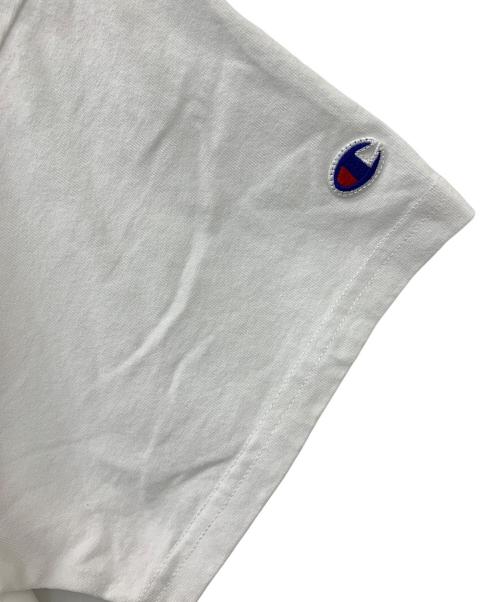 Champion（チャンピオン）Champion (チャンピオン) holiday (ホリデー) コラボTシャツ ホワイト サイズ:Freeの古着・服飾アイテム