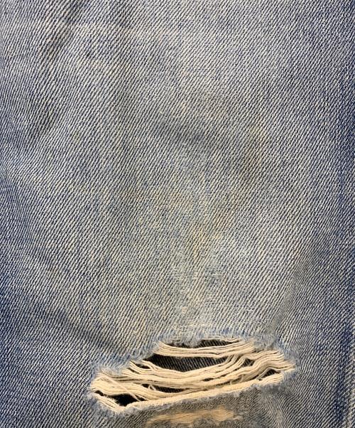 DIESEL（ディーゼル）DIESEL (ディーゼル) ダメージデニムパンツ ブルー サイズ:W30×L32の古着・服飾アイテム