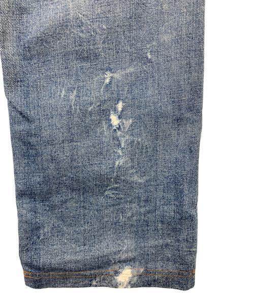 DIESEL（ディーゼル）DIESEL (ディーゼル) ダメージデニムパンツ ブルー サイズ:W30×L32の古着・服飾アイテム