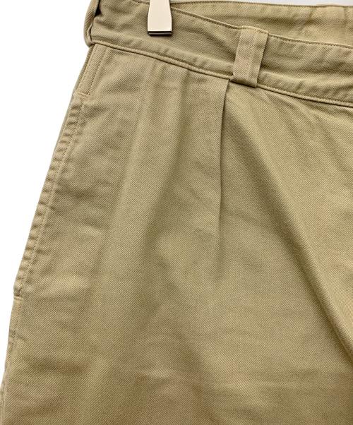 orSlow（オアスロウ）orSlow (オアスロウ) タックチノパン ベージュ サイズ:Lの古着・服飾アイテム