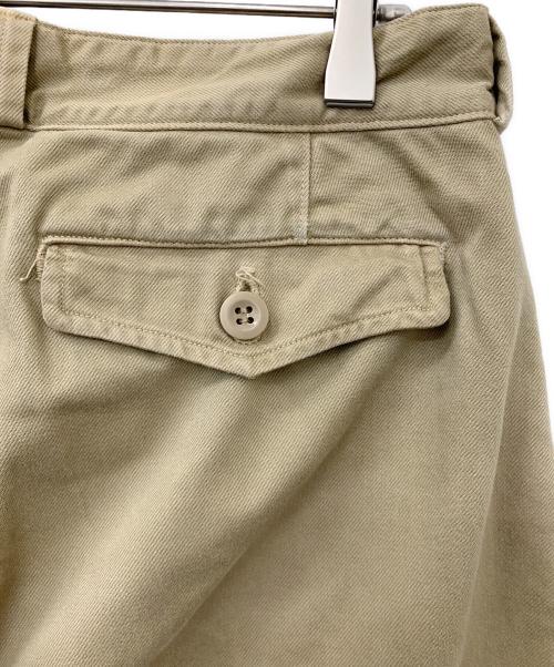 orSlow（オアスロウ）orSlow (オアスロウ) タックチノパン ベージュ サイズ:Lの古着・服飾アイテム