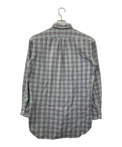 RALPH LAUREN（ラルフローレン）RALPH LAUREN (ラルフローレン) 長袖シャツ MCMELL グリーン×パープル サイズ:Sの古着・服飾アイテム