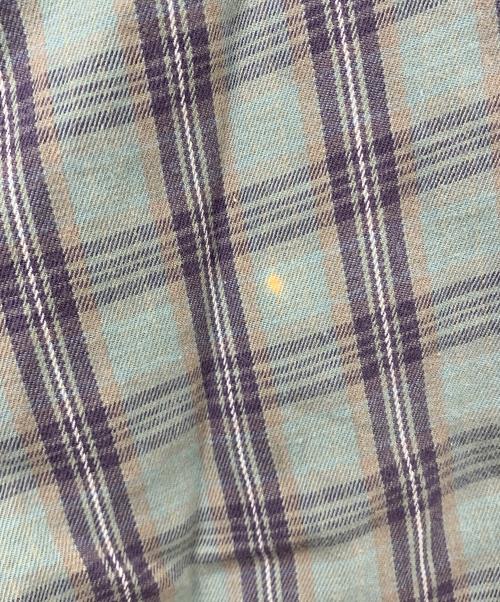 RALPH LAUREN（ラルフローレン）RALPH LAUREN (ラルフローレン) 長袖シャツ MCMELL グリーン×パープル サイズ:Sの古着・服飾アイテム