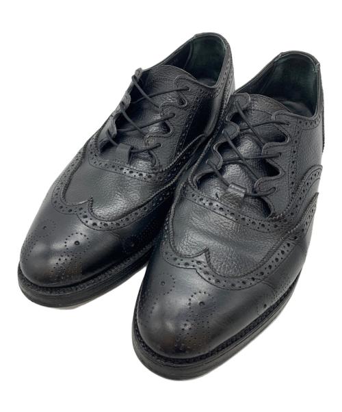Tricker's（トリッカーズ）Tricker's (トリッカーズ) lacquer&c (ラクアアンドシー) ウィングチップシューズ ブラック サイズ:不明の古着・服飾アイテム