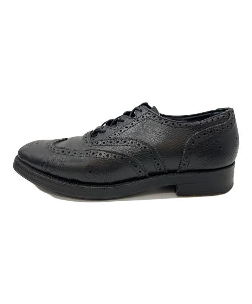 Tricker's（トリッカーズ）Tricker's (トリッカーズ) lacquer&c (ラクアアンドシー) ウィングチップシューズ ブラック サイズ:不明の古着・服飾アイテム