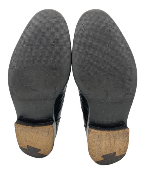 Tricker's（トリッカーズ）Tricker's (トリッカーズ) lacquer&c (ラクアアンドシー) ウィングチップシューズ ブラック サイズ:不明の古着・服飾アイテム