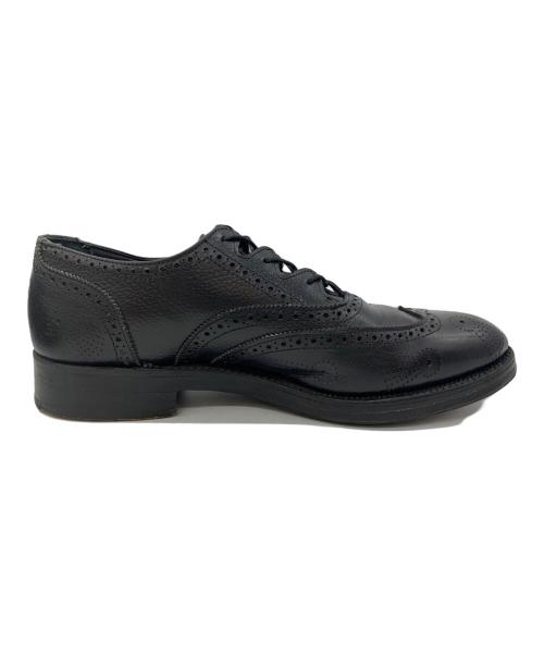 Tricker's（トリッカーズ）Tricker's (トリッカーズ) lacquer&c (ラクアアンドシー) ウィングチップシューズ ブラック サイズ:不明の古着・服飾アイテム