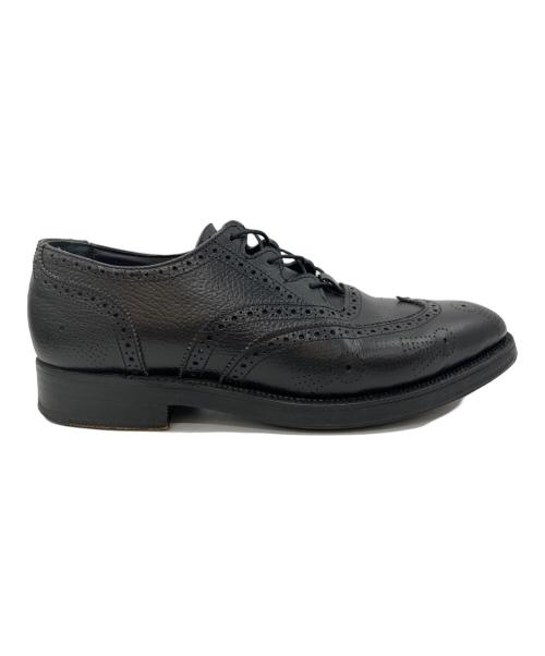 Tricker's（トリッカーズ）Tricker's (トリッカーズ) lacquer&c (ラクアアンドシー) ウィングチップシューズ ブラック サイズ:不明の古着・服飾アイテム