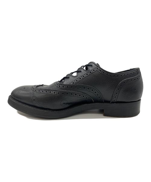 Tricker's（トリッカーズ）Tricker's (トリッカーズ) lacquer&c (ラクアアンドシー) ウィングチップシューズ ブラック サイズ:不明の古着・服飾アイテム