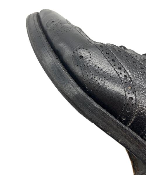 Tricker's（トリッカーズ）Tricker's (トリッカーズ) lacquer&c (ラクアアンドシー) ウィングチップシューズ ブラック サイズ:不明の古着・服飾アイテム