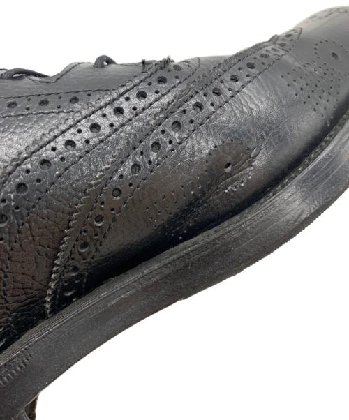 Tricker's（トリッカーズ）Tricker's (トリッカーズ) lacquer&c (ラクアアンドシー) ウィングチップシューズ ブラック サイズ:不明の古着・服飾アイテム
