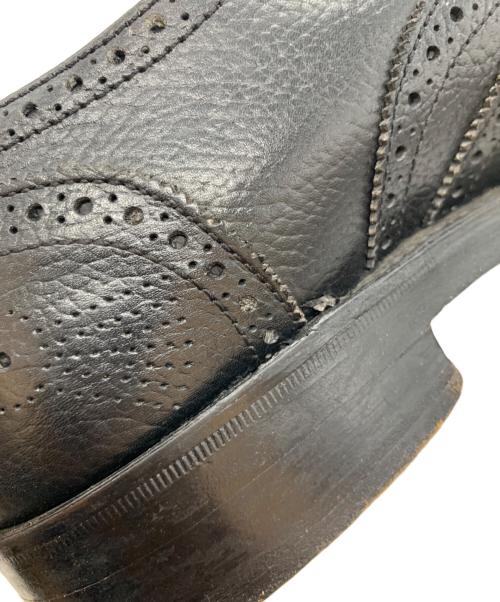 Tricker's（トリッカーズ）Tricker's (トリッカーズ) lacquer&c (ラクアアンドシー) ウィングチップシューズ ブラック サイズ:不明の古着・服飾アイテム