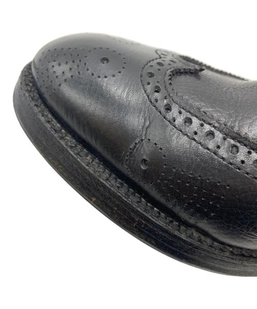 Tricker's（トリッカーズ）Tricker's (トリッカーズ) lacquer&c (ラクアアンドシー) ウィングチップシューズ ブラック サイズ:不明の古着・服飾アイテム