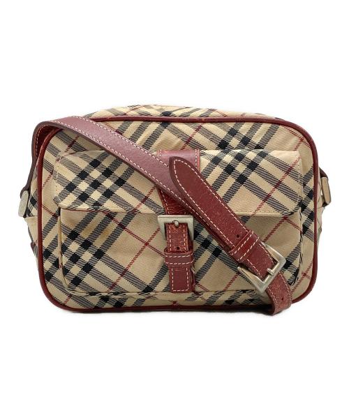BURBERRY BLUE LABEL（バーバリー ブルー レーベル）BURBERRY BLUE LABEL (バーバリー ブルー レーベル) ショルダーバッグ ベージュの古着・服飾アイテム