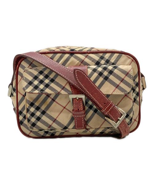 BURBERRY BLUE LABEL（バーバリー ブルー レーベル）BURBERRY BLUE LABEL (バーバリー ブルー レーベル) ショルダーバッグ ベージュの古着・服飾アイテム