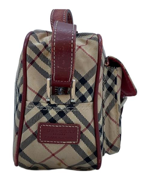 BURBERRY BLUE LABEL（バーバリー ブルー レーベル）BURBERRY BLUE LABEL (バーバリー ブルー レーベル) ショルダーバッグ ベージュの古着・服飾アイテム
