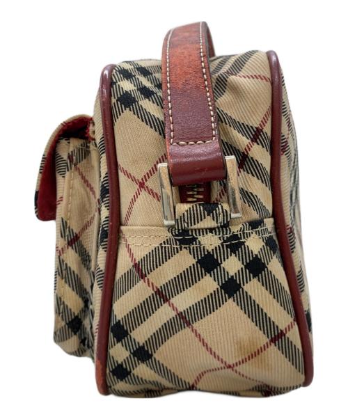 BURBERRY BLUE LABEL（バーバリー ブルー レーベル）BURBERRY BLUE LABEL (バーバリー ブルー レーベル) ショルダーバッグ ベージュの古着・服飾アイテム