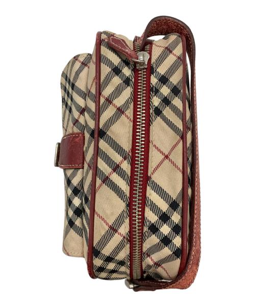 BURBERRY BLUE LABEL（バーバリー ブルー レーベル）BURBERRY BLUE LABEL (バーバリー ブルー レーベル) ショルダーバッグ ベージュの古着・服飾アイテム