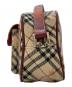 中古・古着 BURBERRY BLUE LABEL (バーバリー ブルー レーベル) ショルダーバッグ ベージュ：5000円