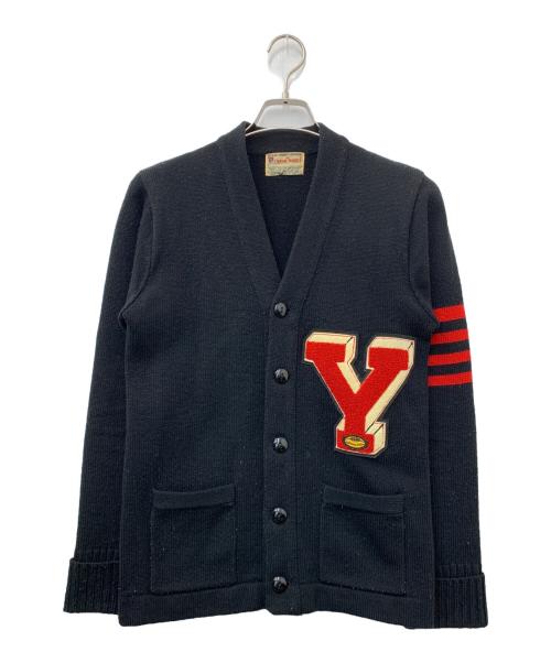 STADIUM PRODUCT（スタジアムプロダクト）STADIUM PRODUCT (スタジアムプロダクト) 厚手カーディガン ブラック サイズ:不明の古着・服飾アイテム