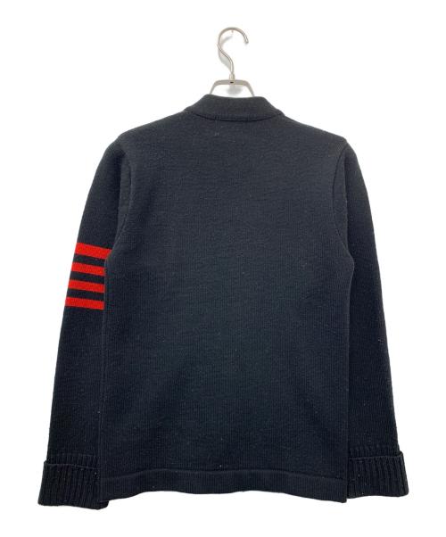 STADIUM PRODUCT（スタジアムプロダクト）STADIUM PRODUCT (スタジアムプロダクト) 厚手カーディガン ブラック サイズ:不明の古着・服飾アイテム