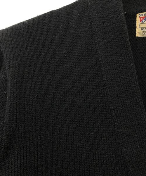 STADIUM PRODUCT（スタジアムプロダクト）STADIUM PRODUCT (スタジアムプロダクト) 厚手カーディガン ブラック サイズ:不明の古着・服飾アイテム