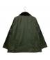 Barbour (バブアー) OS PEACHED BEDALE CASUAL ノンオイルドジャケット グリーン×ブラウン サイズ:38：30000円