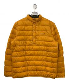 Barbour（バブアー）の古着「Baffle overhead quilted jacket」｜オレンジ
