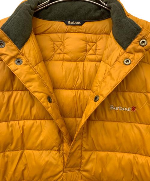Barbour（バブアー）Barbour (バブアー) Baffle overhead quilted jacket オレンジ サイズ:Lの古着・服飾アイテム