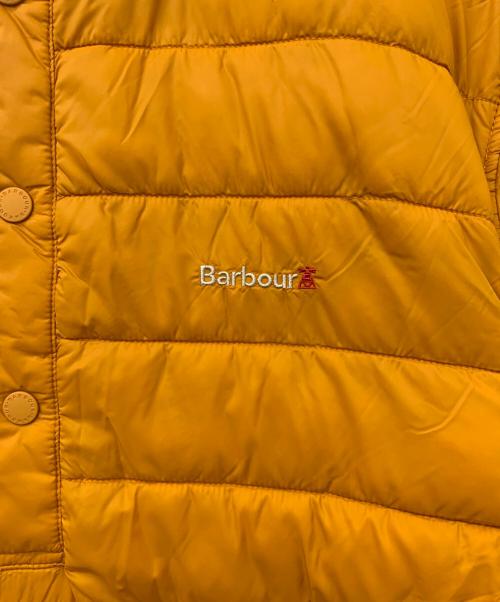 Barbour（バブアー）Barbour (バブアー) Baffle overhead quilted jacket オレンジ サイズ:Lの古着・服飾アイテム