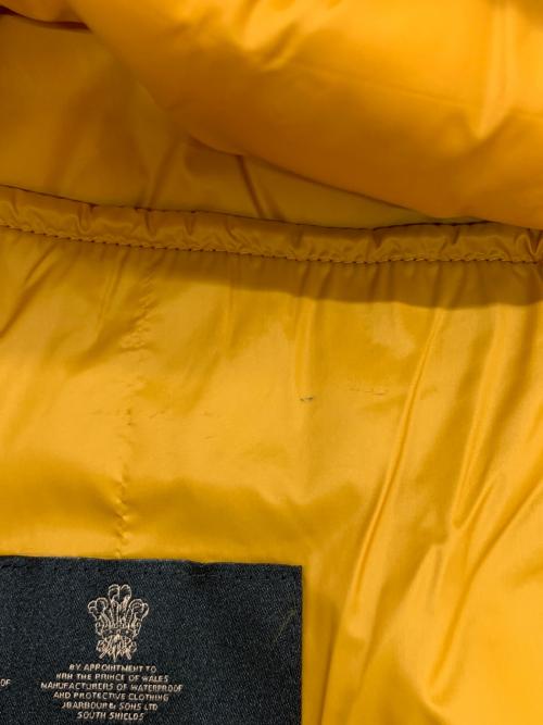 Barbour（バブアー）Barbour (バブアー) Baffle overhead quilted jacket オレンジ サイズ:Lの古着・服飾アイテム