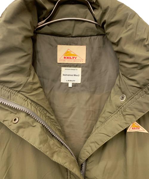 Samansa Mos2（サマンサモスモス）Samansa Mos2 (サマンサモスモス) KELTY (ケルティ) インサレーションコート グリーン サイズ:Fの古着・服飾アイテム