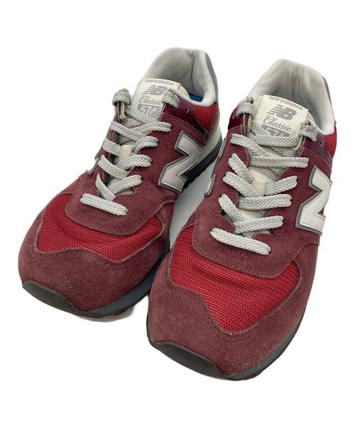 NEW BALANCE（ニューバランス）NEW BALANCE (ニューバランス) スニーカー レッド サイズ:27.5の古着・服飾アイテム