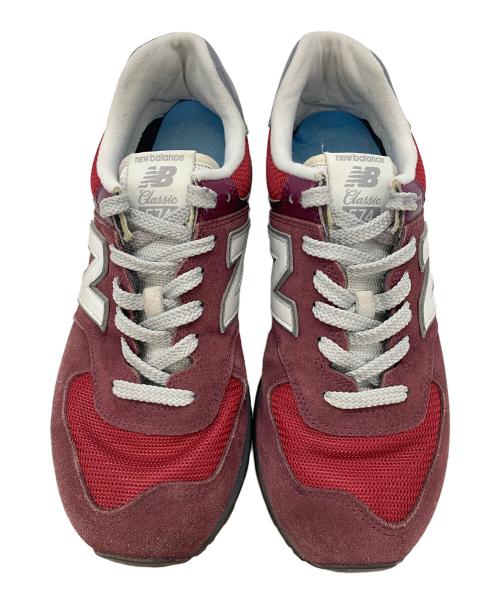 NEW BALANCE（ニューバランス）NEW BALANCE (ニューバランス) スニーカー レッド サイズ:27.5の古着・服飾アイテム