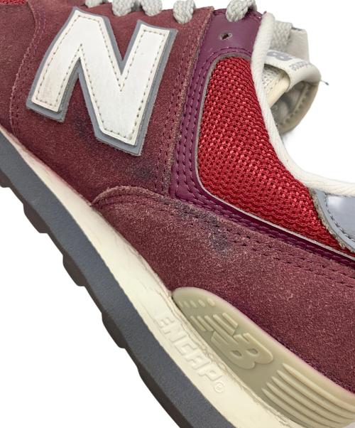 NEW BALANCE（ニューバランス）NEW BALANCE (ニューバランス) スニーカー レッド サイズ:27.5の古着・服飾アイテム