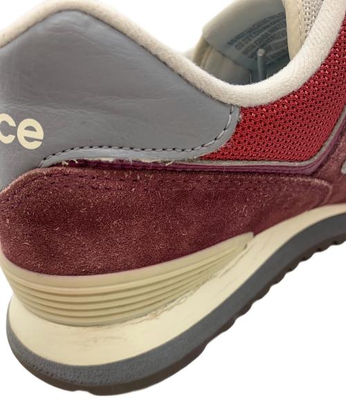 NEW BALANCE（ニューバランス）NEW BALANCE (ニューバランス) スニーカー レッド サイズ:27.5の古着・服飾アイテム