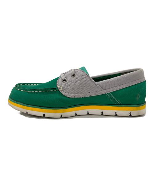 Timberland（ティンバーランド）Timberland (ティンバーランド) デッキシューズ グリーン サイズ:26の古着・服飾アイテム