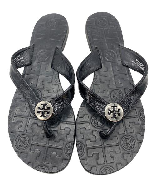 TORY BURCH（トリーバーチ）TORY BURCH (トリーバーチ) サンダル ブラック サイズ:6Mの古着・服飾アイテム