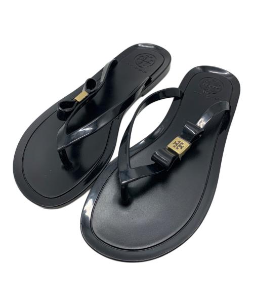 TORY BURCH（トリーバーチ）TORY BURCH (トリーバーチ) サンダル ブラック サイズ:表記なしの古着・服飾アイテム